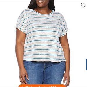 NWT a.n.a Striped T-Shirt